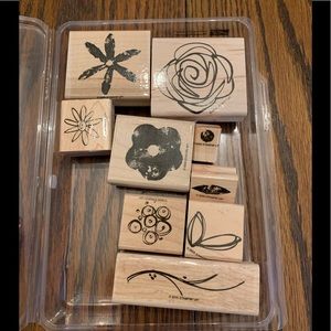 Mixed Boutique rubber stamp set